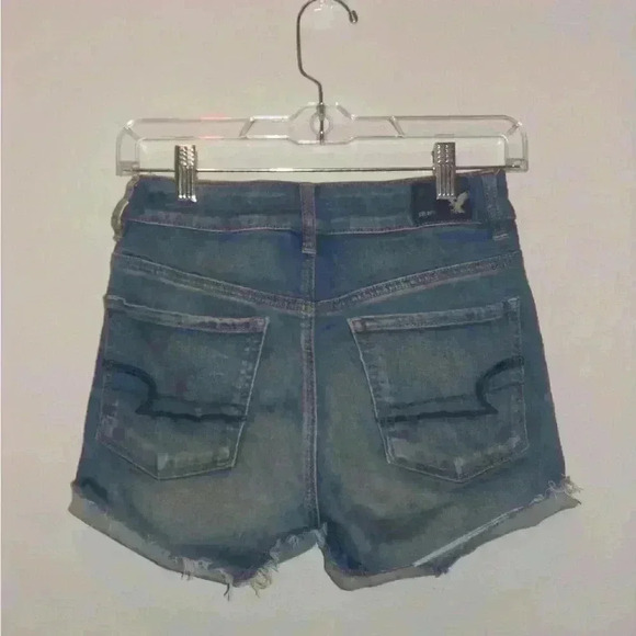 American Eagle SUPER STRETCH HI-RISE SHORTIE - 2 - Picture 2 of 4
